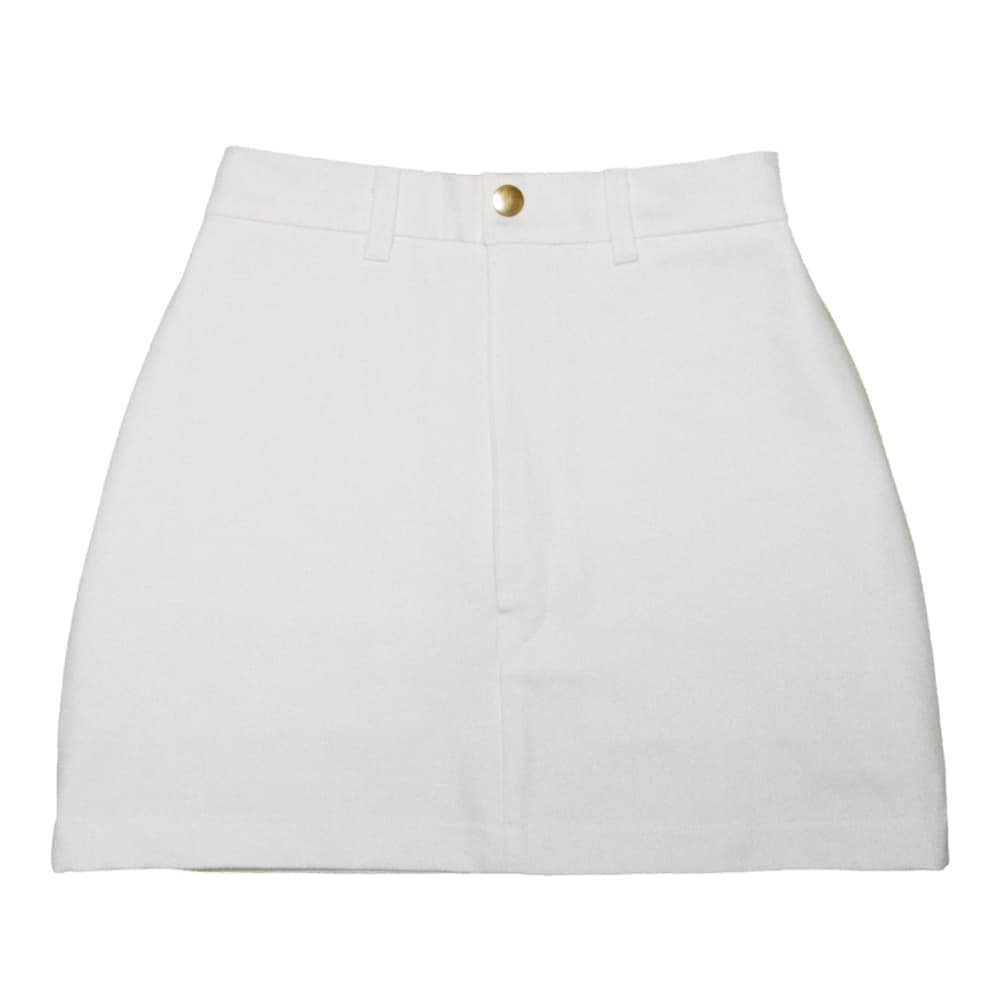 White Denim Skirt68-94