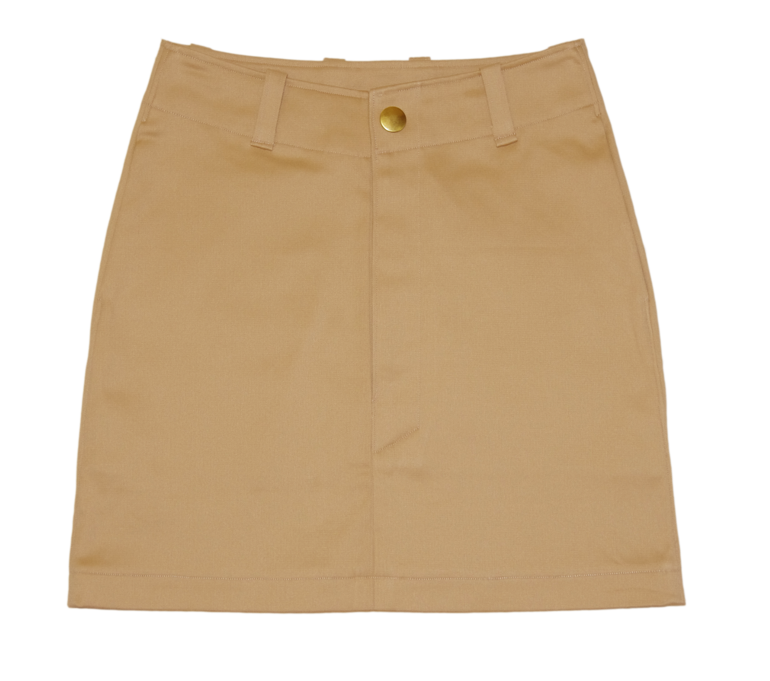 Brown Denim Miniskirt66