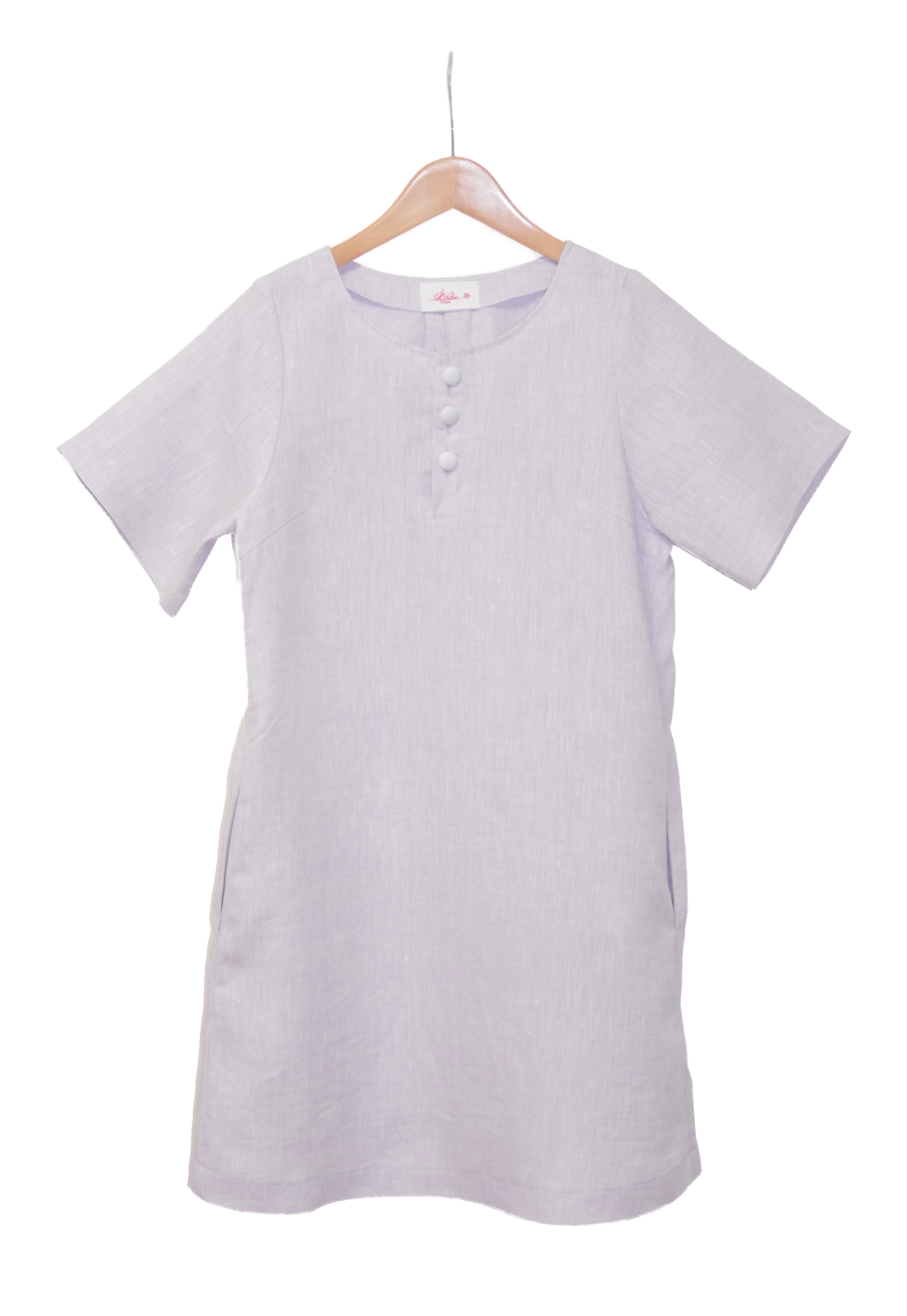 Summer Linen Onepiece S Purple