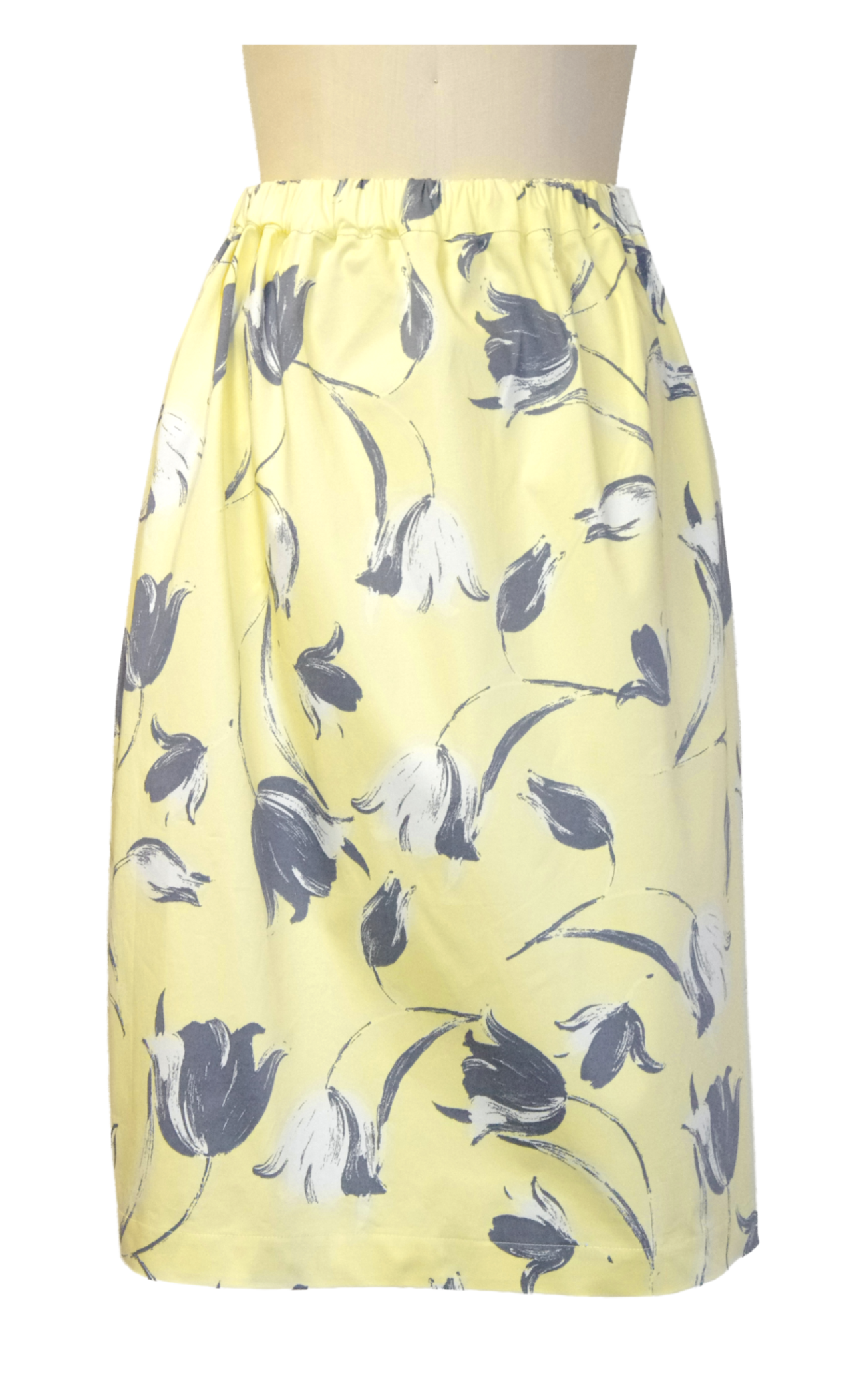 Skirt With Yellow Tulip2
